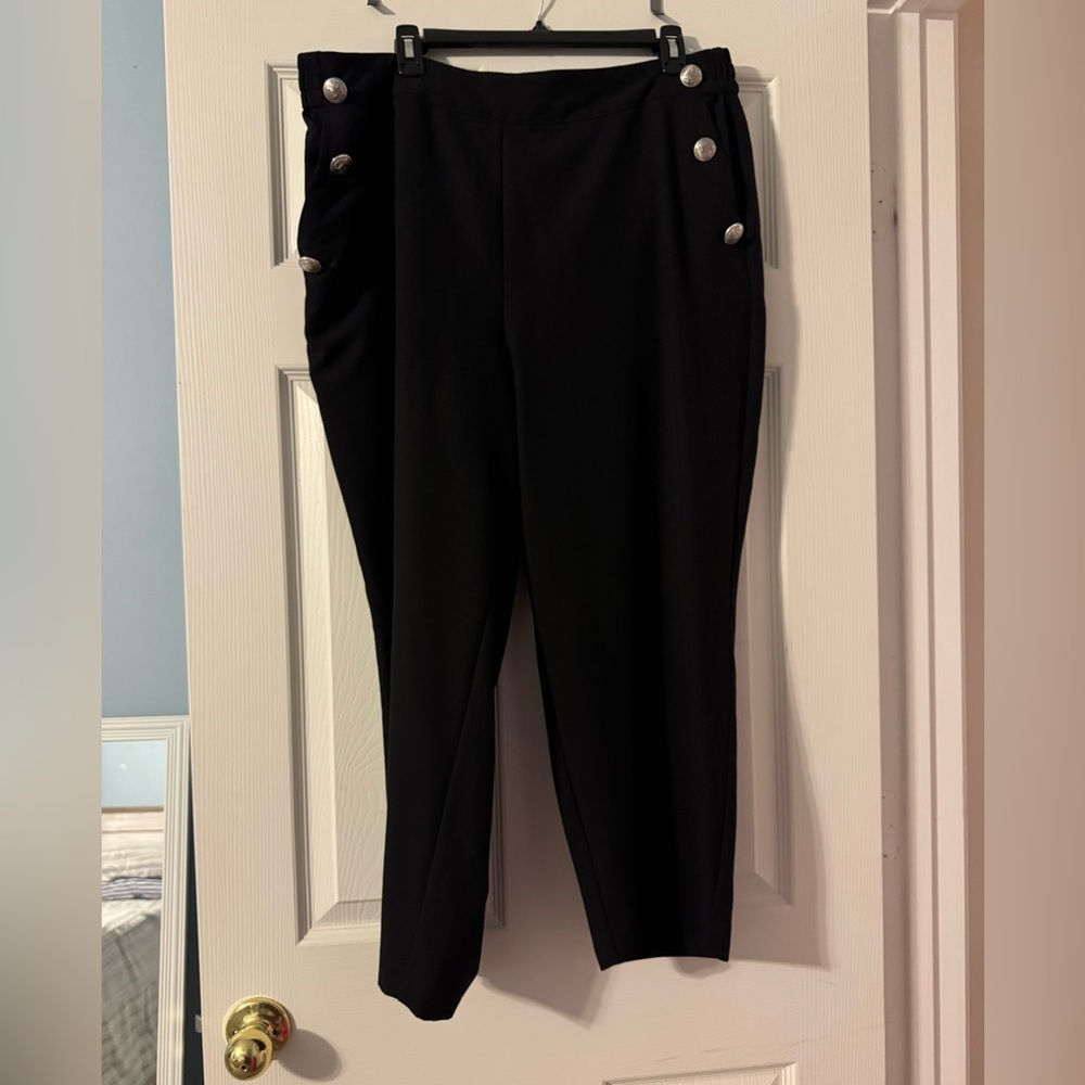 Lane Bryant dress pants with buttons details